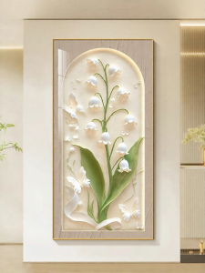 JILEDUO | Nordic Creamy Style Fresh Lily-of-the-Valley Wall Art