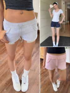 audwyn | Quần Short Màu Hỗn Hợp Dành Cho Mùa Hè