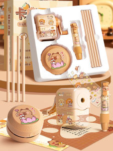 กล่องของขวัญการเรียนรู้สำหรับเด็กชายและเด็กหญิง ชุดอุปกรณ์การศึกษาสำหรับนักเรียนชั้นประถมศึกษาปีที่ 1-3 กล่องของขวัญวันเกิด กล่องของขวัญวันเกิดสำหรับนักเรียนมัธยมต้นและมัธยมปลาย