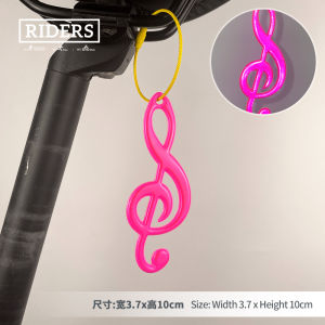 Cycling Hanging Decoration Cartoon Reflective Pendant Safety Warning Seat Cushion Ribbon Backpack Bicycle Accessories Lovely Key Buckle