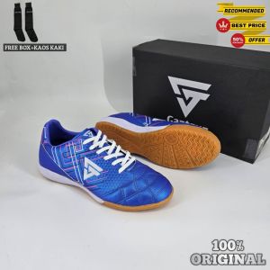 SEPATU FUTSAL ORIGNAL GASTRUZ REBOND FULL BLACK FREE KAOS KAKI PANJANG/SEPATU FUTSAL GASTRUZ TEEBARU FULL BALCK