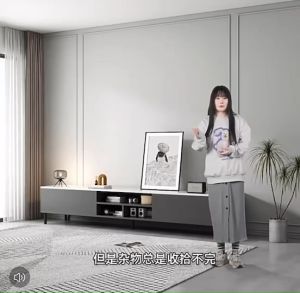 ตู้ทีวี ตู้วางทีวี ชั้นวางทีวีไม้190CMโต๊ะวางของโต๊ะวางทีวีชั้นวางโทรทัศน์รองรับทีวี40-50นิ้ว 2-4ประตู มีตู้เก็บของมีช่องวางของ ready to ship