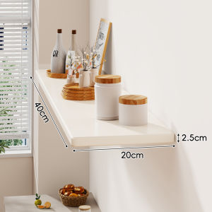 WUBUWEI | Background Display Shelf Wooden Wall Hanging Rack
