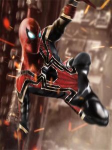 Venom Spiderman Suit Cosplay Costume Tight Jumpsuit Male Female Version Spiderman Outfit Available in Stock Cute School Style