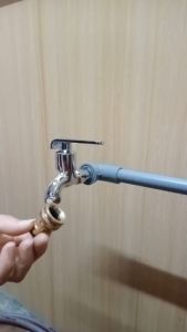 Đầu đồng nối nhanh lắp vòi nước ra ống mềm tưới cây