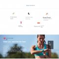 Fitbit Alta HR smart sports watch/wristband heart rate pedometer fitness calorie sleep monitoring information reminder. 