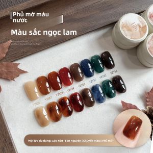 GAOY | Gel Móng Tay Đá Máu Rùa Marbled Tortoiseshell Amber
