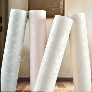 Modern Minimalist Self-Adhesive Silicon Dendroid Wall Paper in Beige for Living Room And Bedroom Waterproof Paper Wall Stickers