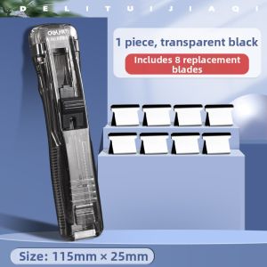 deli | Stapleless Paper Fastener Office Supplies