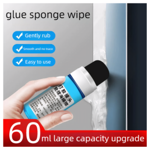 Multifunctional Sealant Cleaning Kit for Windows Doors & Bathrooms - Highly Flexible Sponge with Anti-scratch Tool for Stain Rem