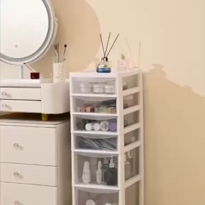 Easyhome.sg 2/3/4/5/6/7/8 Layers Multipurpose Cabinet Storage Drawers/ Makeup Clothes Rack Office Shelf /Home Organizer