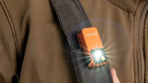 Olight Oclip Pro Clip-on Flashlight with Floodlight Spotlight and Red Light 500 Lumens