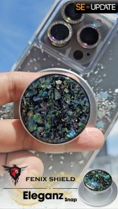 ที่จับโทรศัพท์ FenixShield Eleganz Snap EMERAL SILVER Magnetic Grip Holder Stand