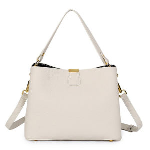 Túi Đeo Vai Nữ Bằng Da Thật Zency Túi Xách Sức Chứa Lớn Có Ba Lớp Túi Đeo Chéo Thông Thường Dành Cho Người Đi Làm