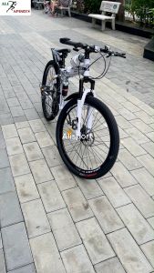 xe đạp gấp lauxjack 26 inch xe đạp đại hình gấp gọn xe đạp thể thao gấp 21 tốc độ thay đổi giảm xóc trước sau xe đạp phanh đĩa xe đạp leo núi lauxjack