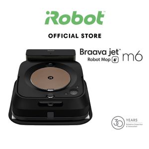 IRobot Braava jet m6 Wi-Fi® Connected Robot Mop (White)