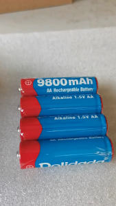 Dolidada Original Rechargeable Battery AA 1.5V 9800mAh Alkaline 100% Brand New Batteries