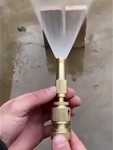 Muti-purpose Universal Adjustable Car Wash Water Gun with 10/15 Meters Hose Garden High Pressure Brass Sprayer Wand Straight Copper Spray Hose Nozzle Garden Tool