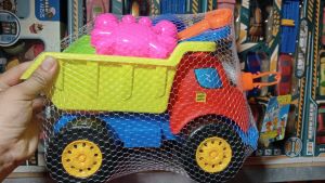 Đồ chơi xe đi biển xúc cát cho bé