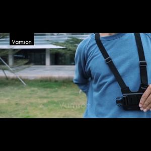 Vamson Chest Strap: Pemegang Kamera & HP Tali Dada yang Fleksibel