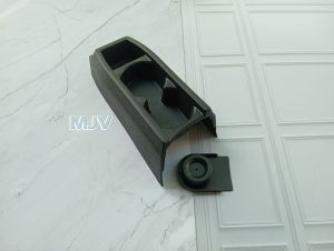 CONSOLE BOX TENGAH TEMPAT BOTOL MINUM MODEL SLIM CALYA SIGRA HITAM