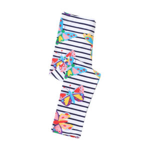 Jumping Meters 2-7T New Childrens Leggings Pants Baby Clothes Flowers Printed Full Length Kids Skinny Pants Toddler Clothes