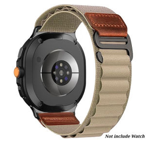 Sports Nylon Band for Samsung Galaxy Watch 9 8 40mm 44mm/8Classic 46mm Adjustable Loop Strap for Galaxy Watch Ultra2 2025 7 47mm