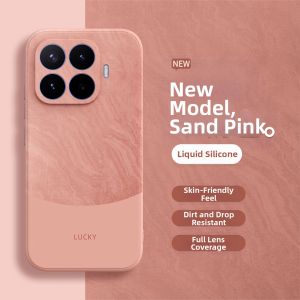 DAOWAIREN | Simple Elegant Xiaomi 17T Pro Compatible Phone Case Liquid Silicone Drop Resistant