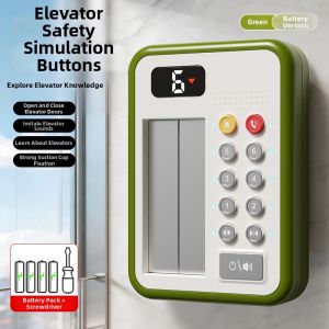 Educational Elevator Button Toy for 0-1 Year Old Babies