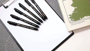 5 Pcs/Set Calligraphy Art Marker Pens Brush Pen Art Marker Craft Art Writing Office School Supplies