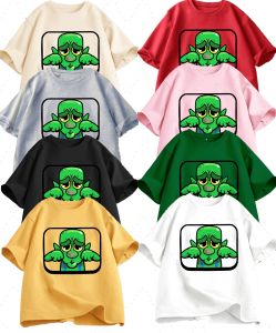 2026 Royale Goblin Crying T Shirt for Men Women Casual Cotton Short Sleeve Tee Shirt Round Neck Clashed Royales Printed T shirt