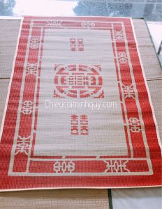 Chiếu cói 1m2 in thọ cao cấp