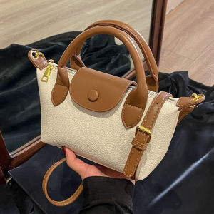 กระเป๋าสตางค์ทรงสี่เหลี่ยมเล็กแบบลำลองสำหรับผู้หญิง กระเป๋าสะพายไหล่ข้างเดียวแบบลำลอง กระเป๋าสะพายข้างอเนกประสงค์แบบสุดเก๋ กระเป๋าถือ PU วัสดุ