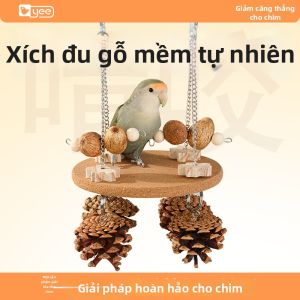 Yee | Đồ Chơi Cho Chim Thiên Nhiên Từ Thông Để Gặm Và Mài Móng