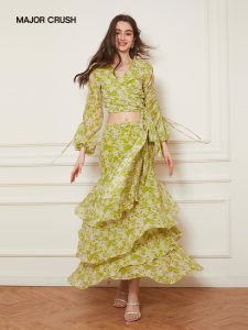 French Elegant Fresh Long Dress