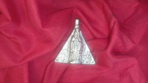 TATLONG PERSONA AT MILAGROSA (Sanctissima Trinidad at Infinita) - Kulturang Katutubo Accessory / Ancestral Medallion / Anting-anting Amulet