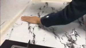 Wallpaper stiker dapur premium anti minyak dan anti air Wall Sticker Walpaper Waterproof 60cm×3m