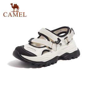 Cameljeans กางเกงยีนส์รองเท้าบู๊ตหนาสำหรับกลางแจ้งรองเท้ากีฬาใหม่รองเท้าผู้หญิงฤดูร้อน