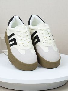 Women Shoes Low Cut Leather Material Casual Sneakers Shoes for Women Size 36-40