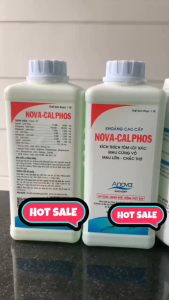 Khoáng Nova-Calphos bổ sung Canxi – Phospho hỗ trợ cứng xương và cứng vỏ cho thủy sản.