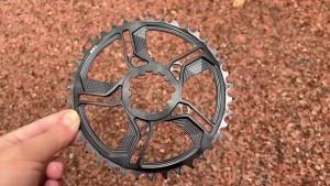 RIRO Ultra-Light CNC Aluminum Alloy MTB Chainring 3-Bolt Direct Mount Compatible with XX1 GX NX Single Chainring for Narrow-Wide