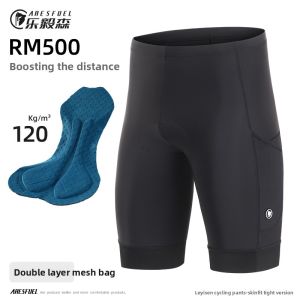 ARESFUEL | Mens Cycling Shorts with Dual Arrow Pockets and Bike Briefs with Gel Pads