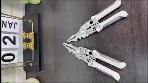 21 In 1 Wire Stripper Cutter Crimping Tool Wire Cutter Multi-Function Hand Tool Professional Handle Design