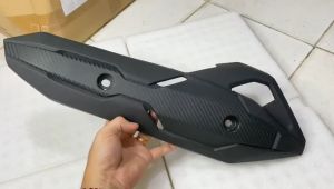 COVER KNALPOT AIRBLADE MODEL KARBON HONDA VARIO 125 VARIO 150 PCX CBU
