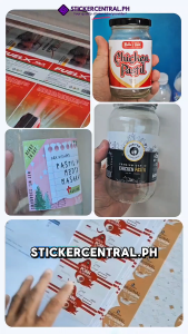 [Matte] Custom Matte Sticker Labels Waterproof | Elegant Product Packaging Labels