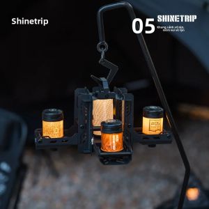 Giá Đỡ Đèn Cắm Trại Bằng Thép Không Gỉ ShineTrip 05 Series Light Array 19/38 Đèn Tự Chế Bóng Đèn Sky Palace Cho Dụng Cụ Ngoài Trời