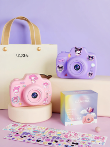 กล้องดิจิตอลขนาดเล็กสำหรับเด็ก กล้องถ่ายรูปแบบเล่นได้สำหรับเด็กผู้หญิง กล้องดิจิตอลแบบถ่ายรูปได้พร้อมกล้องถ่ายรูปแบบเล็กสำหรับเด็ก
