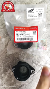 Intake Manipol Karbu Tiger Revo Revolution KCJ 2006-2012 Insulator Carburetor Original Thailand 16210-KCJ-710/16210-KCJ-660