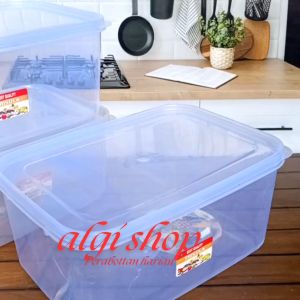 Promo `12pcs Toples tutup serbaguna model kotak persegi panjang BPA FREE