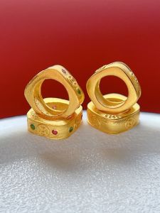 สร้อยข้อมือ DIY ชุบทอง S925 สไตล์โบราณ เครื่องประดับแฟชั่น สร้อยข้อมือแบบต่อ อุปกรณ์ทำเครื่องประดับ สร้อยข้อมือเงินแท้ 925